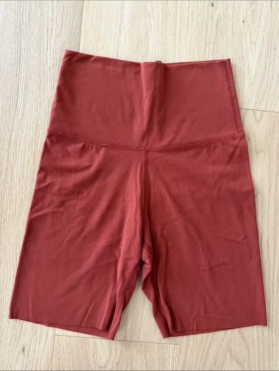 Nike Pants - Nike High-Waist Rust Bike Shorts - Women's Activewear